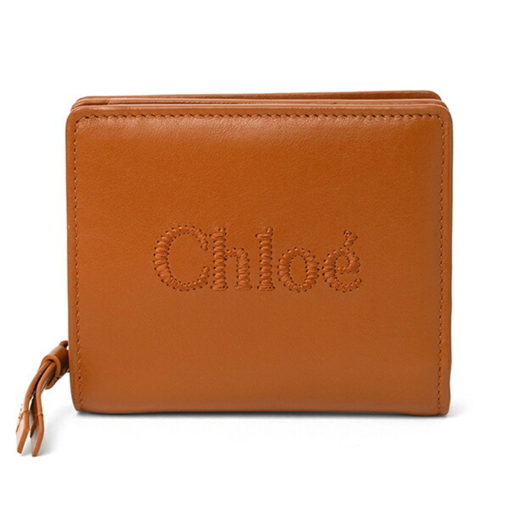 Chloe Sense bifold wallet Brown